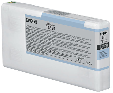 Epson Cartucho T6535 cian claro Cartucho de Tinta Tinta a base de pigmentos Impresión por inyección de tinta Stylus Pro 4900 1 pieza(s)