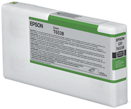Epson Cartucho T653B verde Cartucho de Tinta Tinta a base de pigmentos Impresión por inyección de tinta Stylus Pro 4900 1 pieza(s)