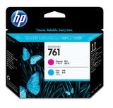 HP Cabezal de impresión Designjet HP 761 magenta/cian Impresora Inyección de tinta térmica Si