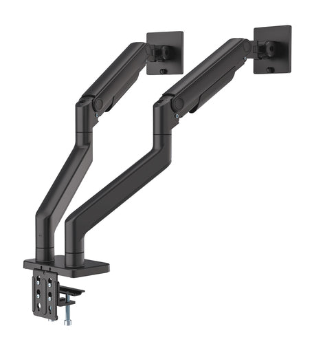 Manhattan Soporte doble de sobremesa para TV/monitores (Articulado con muelle), para pantallas de 13" a 45", f