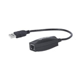 Manhattan Extensor de línea USB tarjetas de red Alámbrico USB Ethernet 2