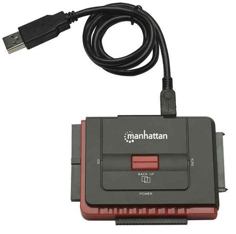 Manhattan Adaptador USB de Alta Velocidad 2.0 a SATA/ IDE Laptop USB tipo A Negro SATA 1.0
FCC
CE
EuP
WEEE 12 V