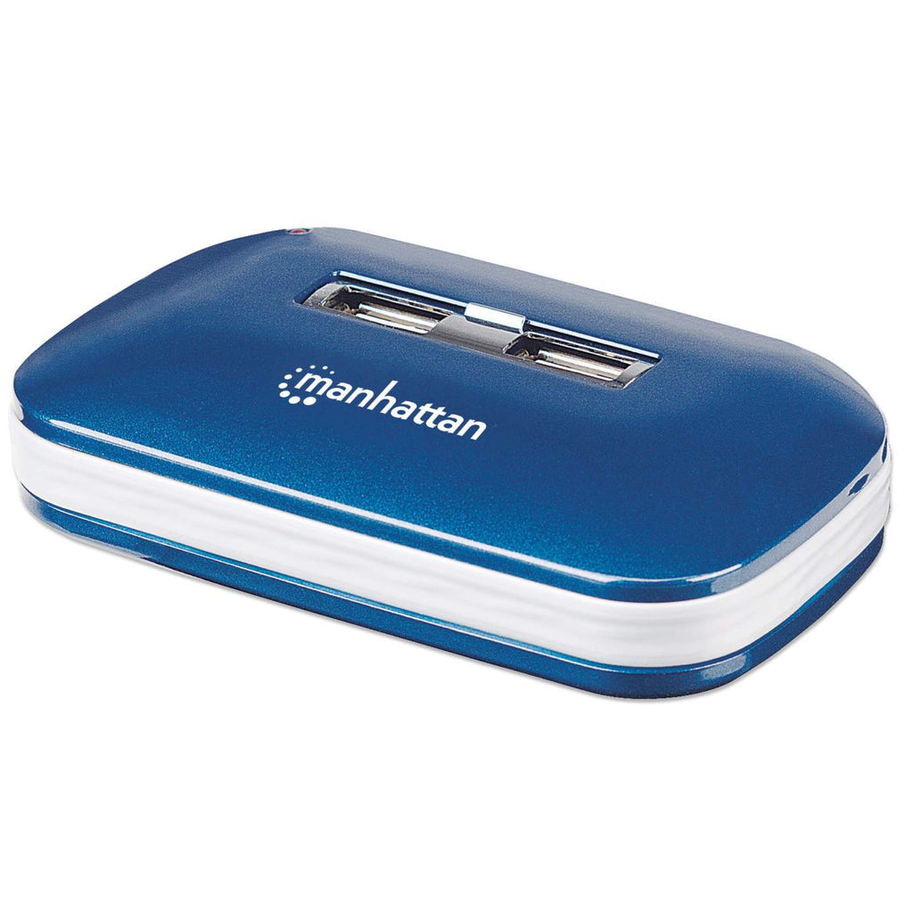 Manhattan Hub USB de Alta Velocidad 2.0 hubs de interfaz USB 2.0 USB 3.2 Gen 1 (3.1 Gen 1) Type-A 7 7