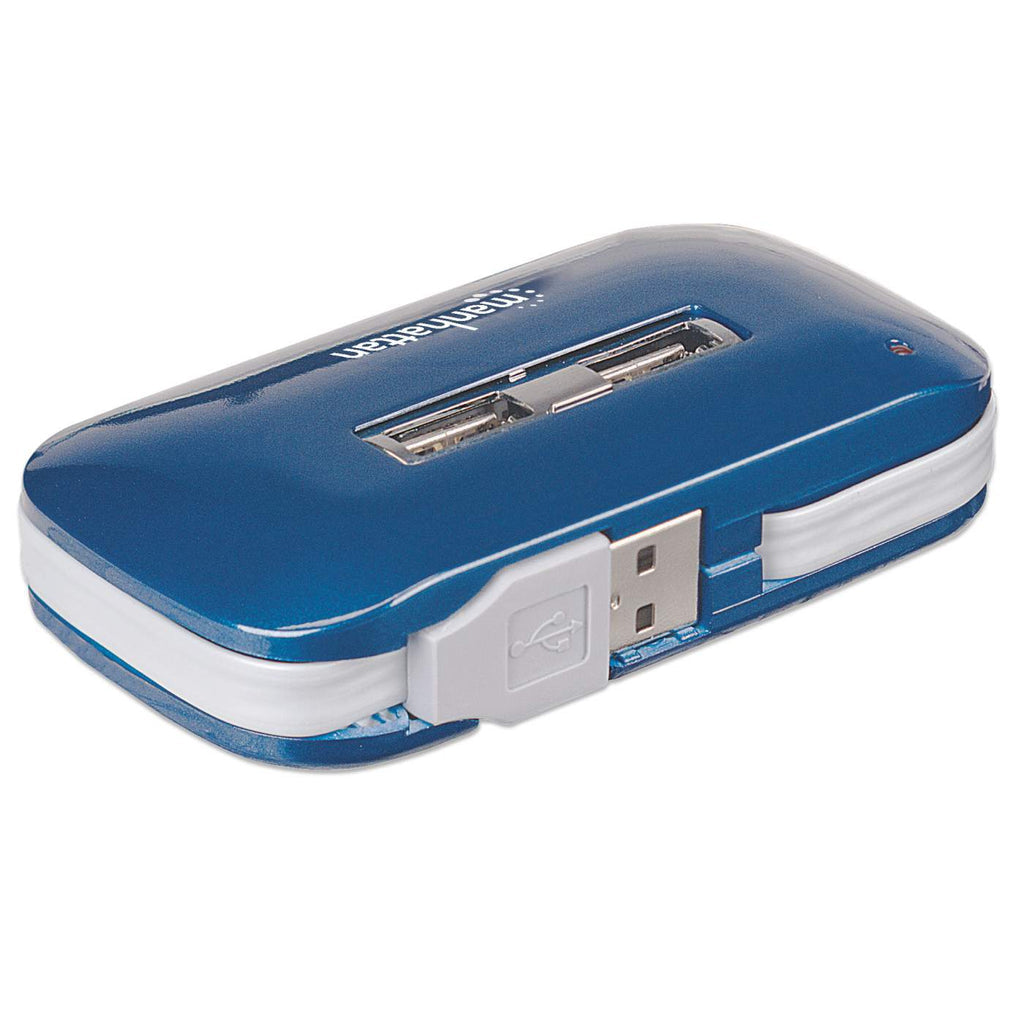 Manhattan Hub USB de Alta Velocidad 2.0 hubs de interfaz USB 2.0 USB 3.2 Gen 1 (3.1 Gen 1) Type-A 7 7