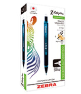 604STOMDC006 - Zebra 604STOMDC006 lápices de colores Negro 6 pieza(s)