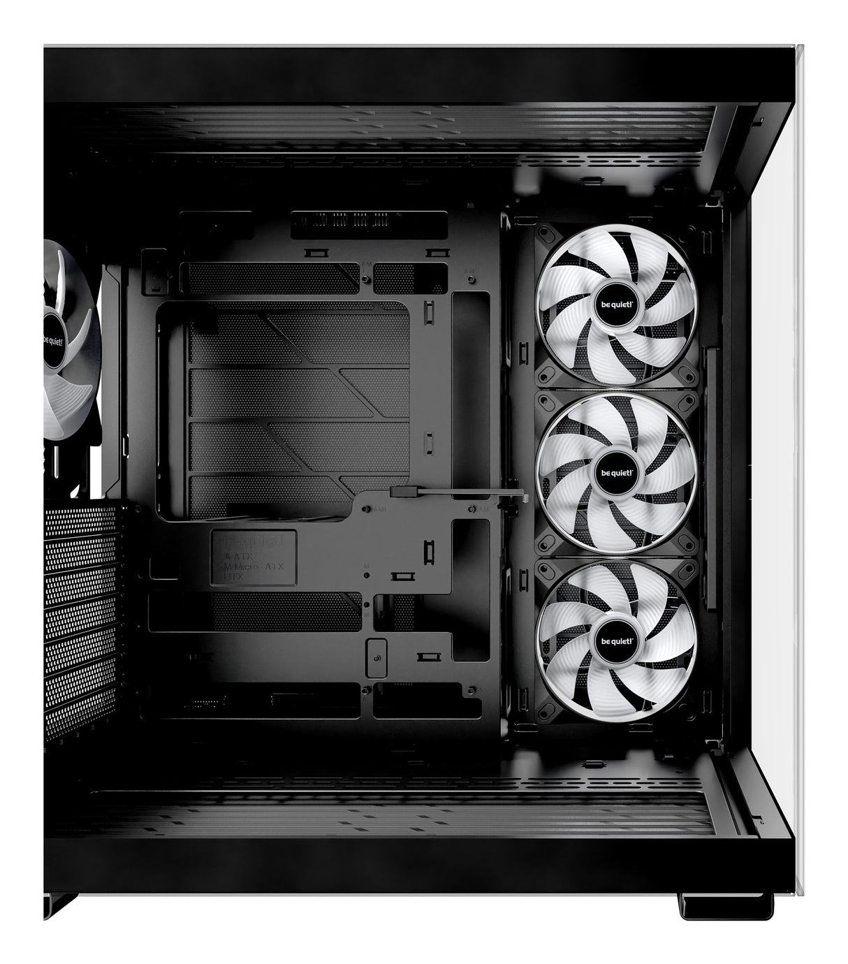 be quiet! LIGHT BASE 600 DX Black carcasas ordenador Midi Tower PC Negro ATX, micro ATX, Mini-ATX