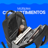 Vorago BP-401 mochila Negro Espuma de etil vinil acetato (EVA), Poliéster, Deporte, Compartimento del portátil
