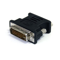 StarTech.com Adaptador Conversor DVI-I a VGA - DVI-I Macho - HD15 Hembra - Negro Cambiadores de género para cables DVI-I