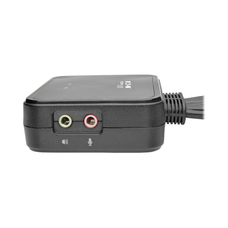Tripp Lite B032-HUA2 KVM con Cables USB / HD de 2 Puertos con audio y video, Cables y USB para Compartir Periféricos