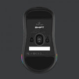 Yeyian YGM-WWRB-01 ratón Juego Diestro Bluetooth Óptico 26000 DPI, Negro