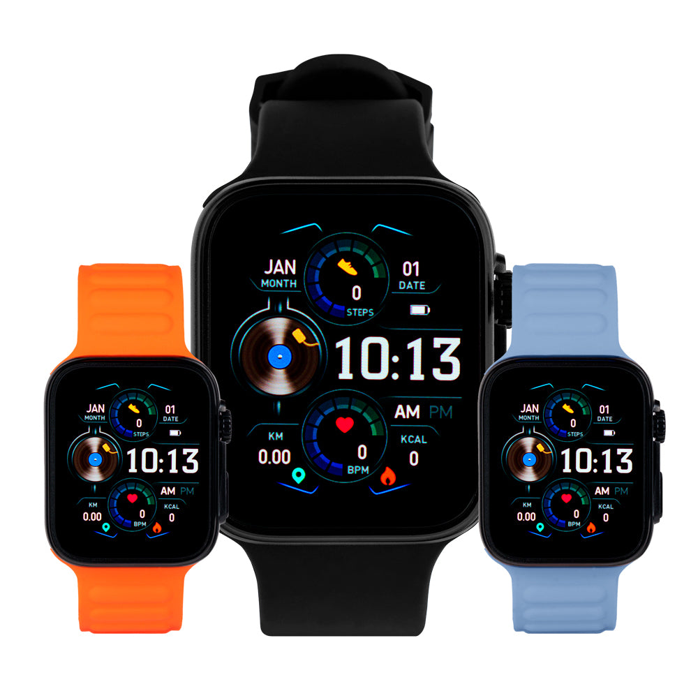 Vorago SW-500 reloj inteligente y deportivo AMOLED 45 mm Digital Pantalla táctil Negro