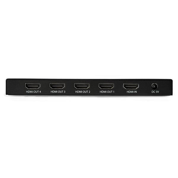 StarTech.com Splitter HDMI de 4 Puertos - 60Hz divisores de vídeo HDMI 4x HDMI 2.0 4