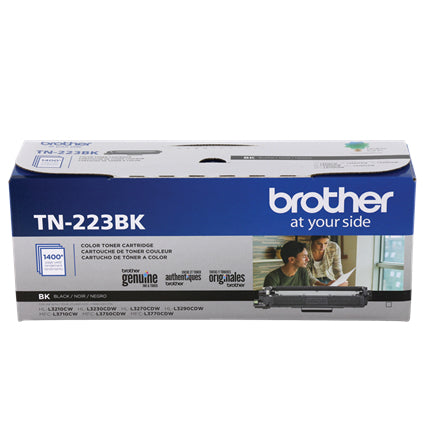 Brother TN-223BK Cartucho de Tinta 1 pieza(s) 1400 páginas Original Negro