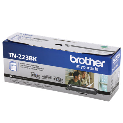 Brother TN-223BK Cartucho de Tinta 1 pieza(s) 1400 páginas Original Negro