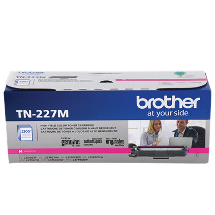 Brother TN-227M Cartucho de Tinta 1 pieza(s) 2300 páginas Original Magenta