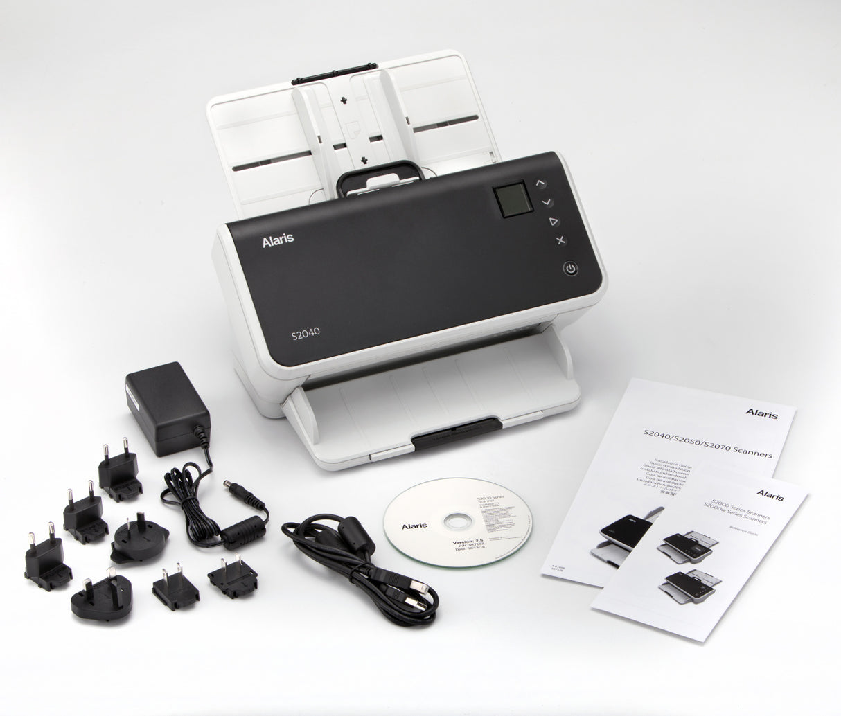 Kodak i2420 Scanner Escáner con alimentador automático de documentos (ADF) 600 x 600 DPI A4 Negro, Gris