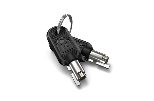 Kensington Candado portátil con cable y llave para Surface Pro y Surface Go Cable antirrobo Negro, Metálico Portátil 2,3