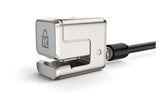 Kensington Candado portátil con cable y llave para Surface Pro y Surface Go Cable antirrobo Negro, Metálico Portátil 2,3