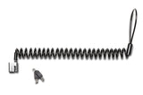 Kensington Candado portátil con cable y llave para Surface Pro y Surface Go Cable antirrobo Negro, Metálico Portátil 2,3
