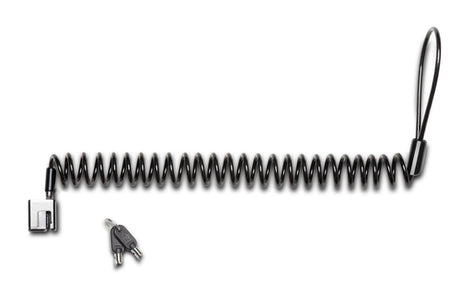 Kensington Candado portátil con cable y llave para Surface Pro y Surface Go Cable antirrobo Negro, Metálico Portátil 2,3