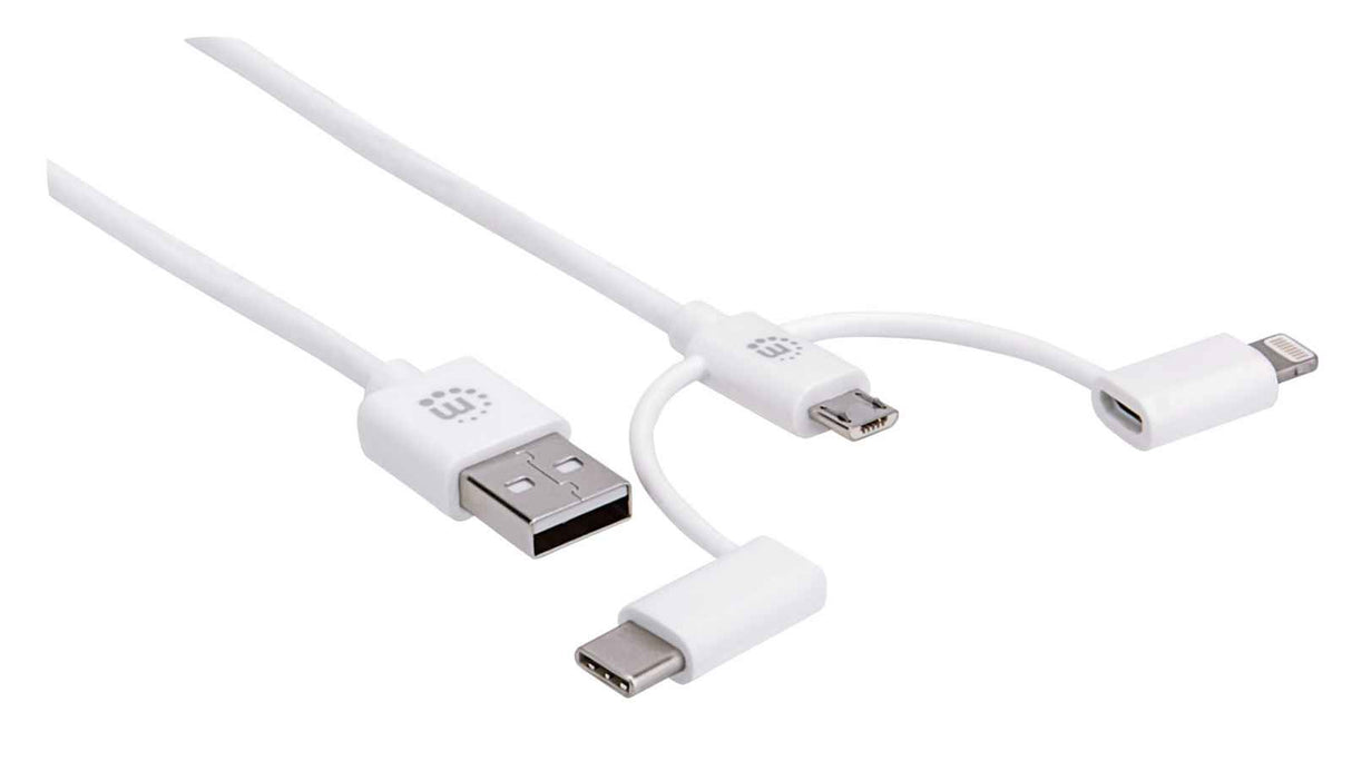 Manhattan 353434 Cable USB 2.0 USB A Micro-USB B Macho/Macho