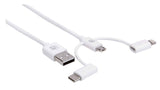 Manhattan 353434 Cable USB 2.0 USB A Micro-USB B Macho/Macho