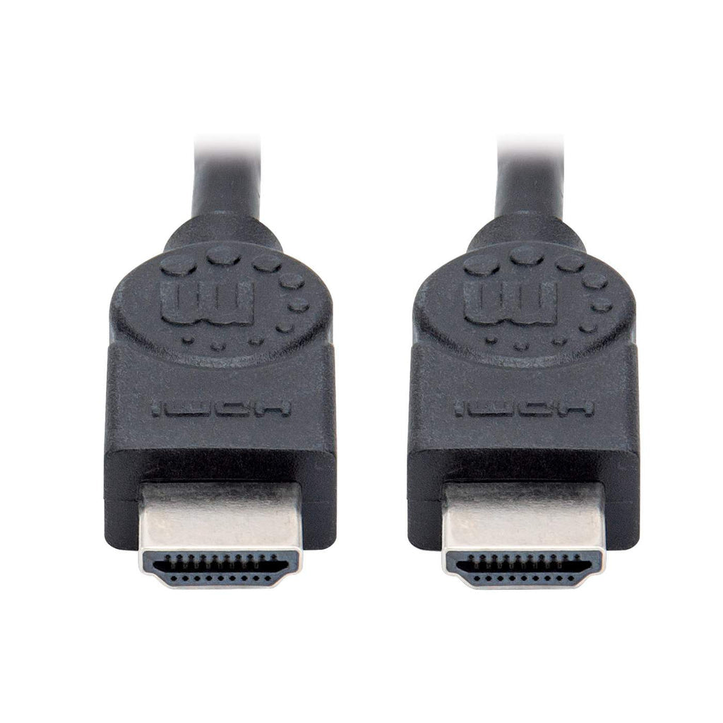 Manhattan Cable HDMI 4K@30 Hz, 1,5 m, compatible con 1080p y la mayoría de usos 4K (compruebe las especificaciones 4k de
