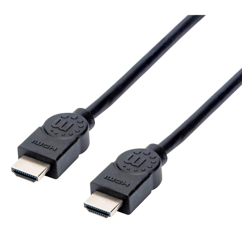 Manhattan Cable HDMI 4K@30 Hz, 1,5 m, compatible con 1080p y la mayoría de usos 4K (compruebe las especificaciones 4k de