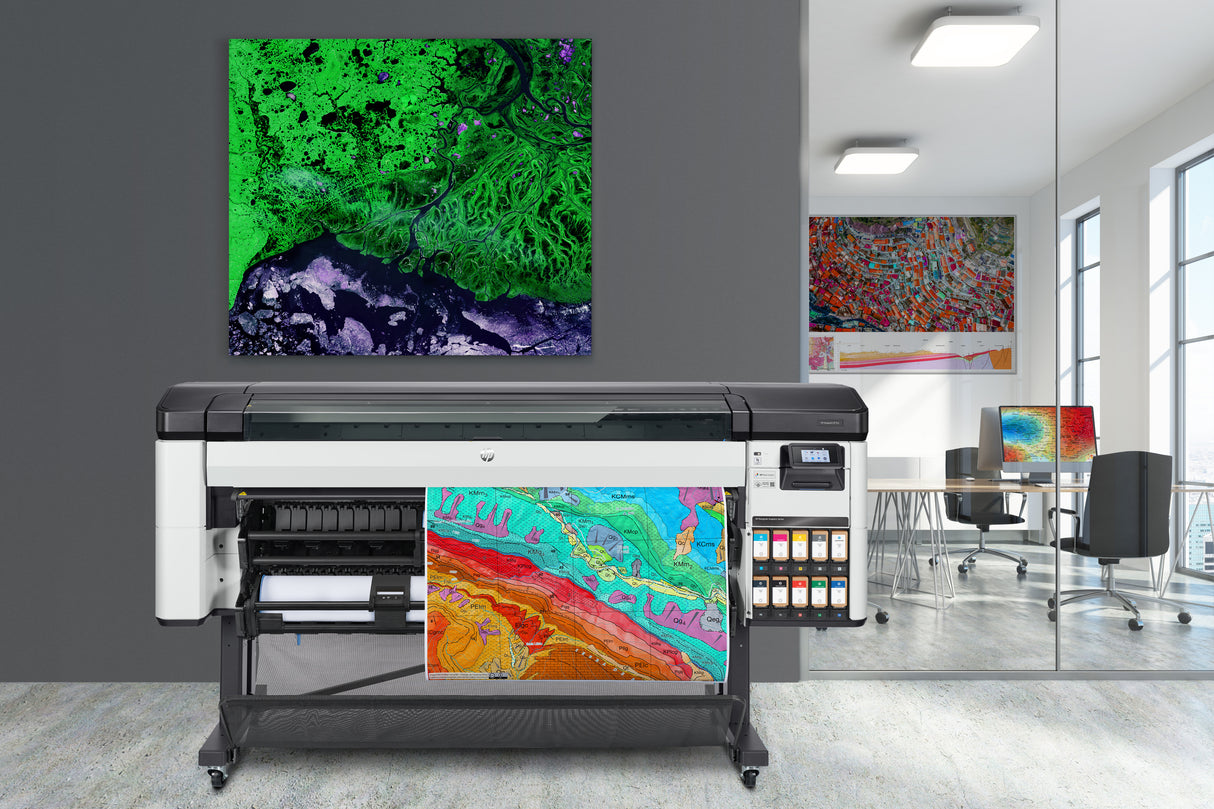 HP Designjet Impresora Z9+ Pro de 64 pulgadas, Inyección de tinta térmica, 2400 x 1200 DPI, TIFF