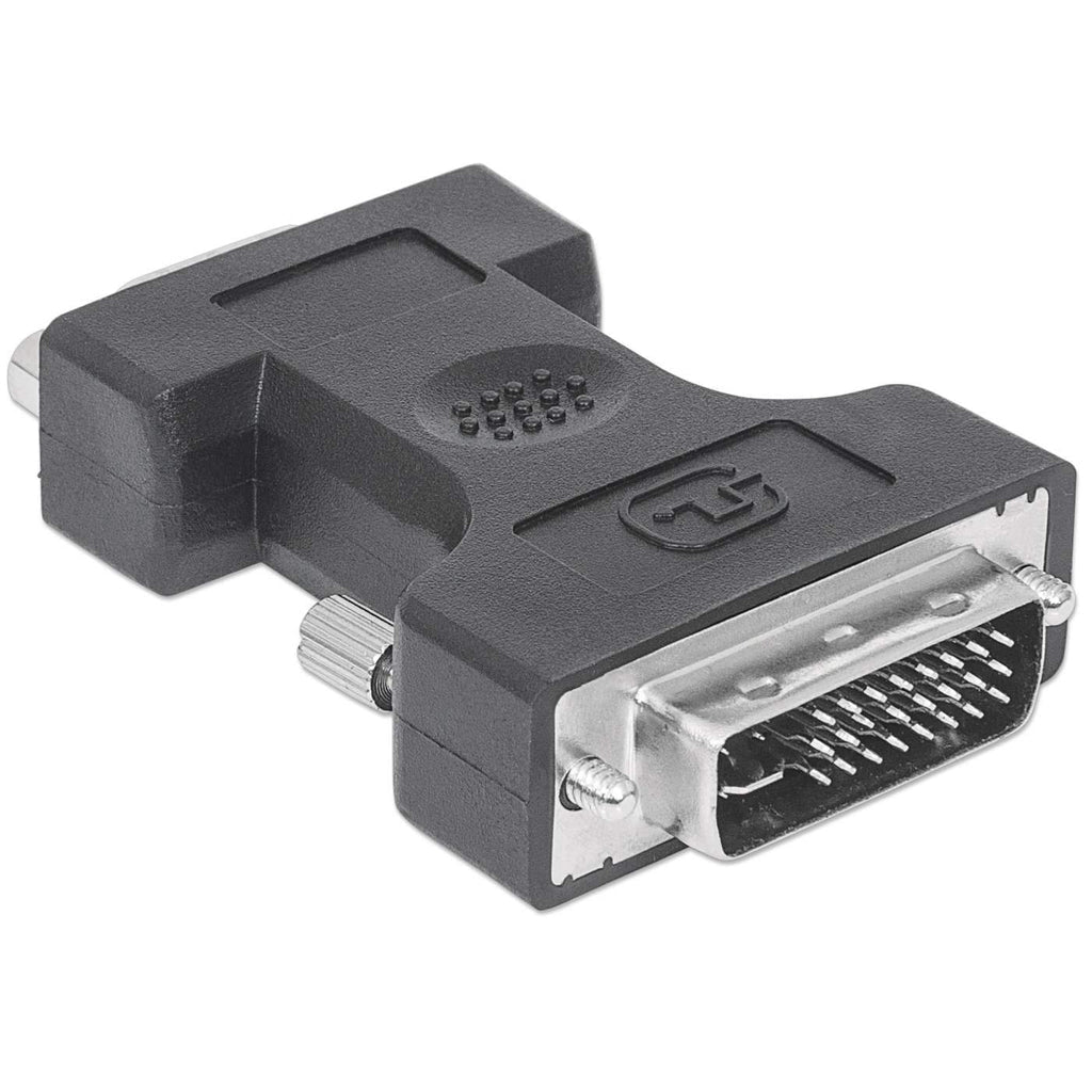 Manhattan Adaptador de Vídeo Digital Cable DVI-I VGA Macho Hembra
