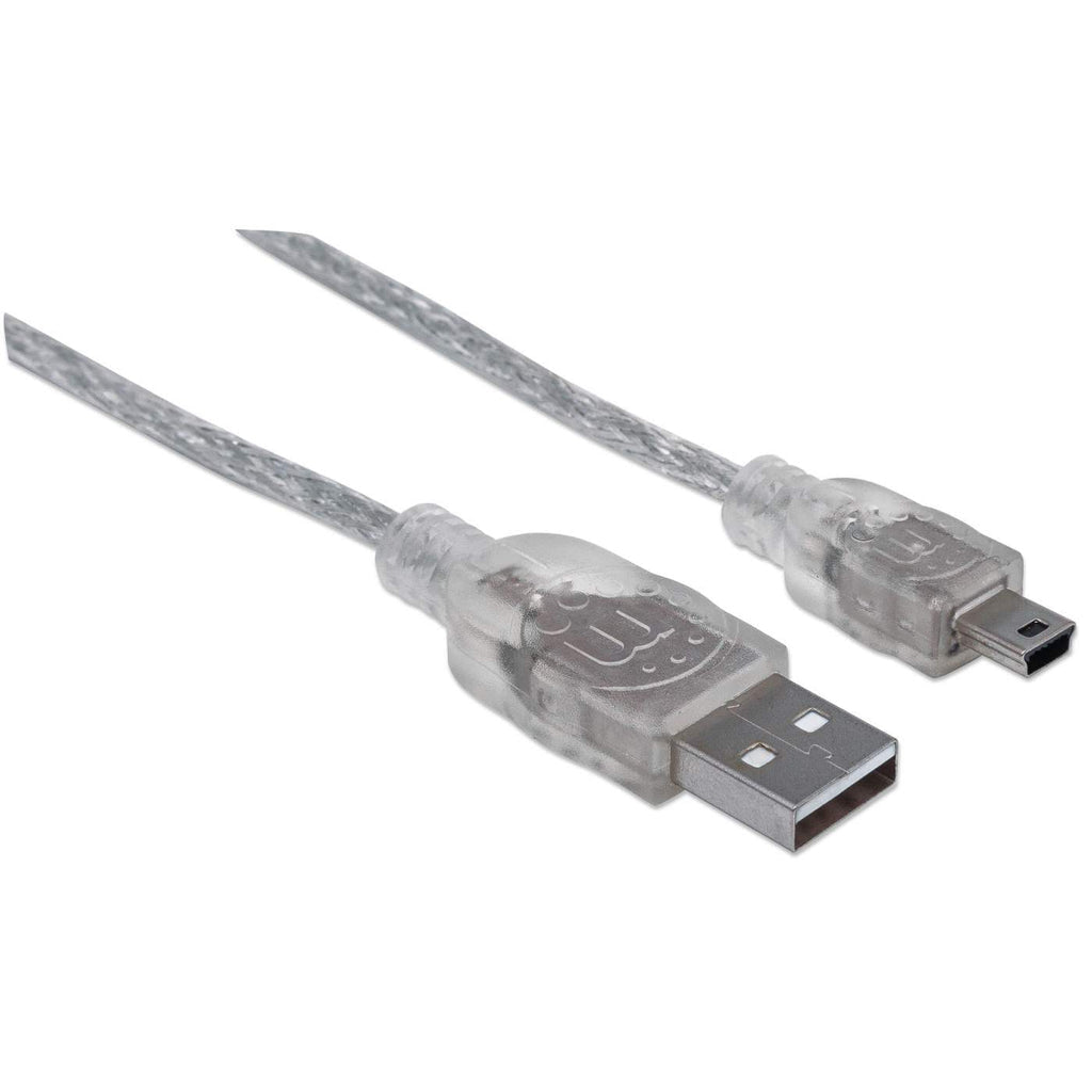 Manhattan Cable para Dispositivos USB Mini-B de Alta Velocidad Cable USB 2.0 USB A Mini-USB B Macho/Macho