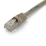 StarTech.com Cable Adaptador Divisor Splitter RJ45 2 a 1 - Hembra a Macho - Divisor Splitter para Cable de Red Ethernet RJ45 divisores de red 10/100Base-T(X) Cat5e Gris Cloruro de polivinilo (PVC)