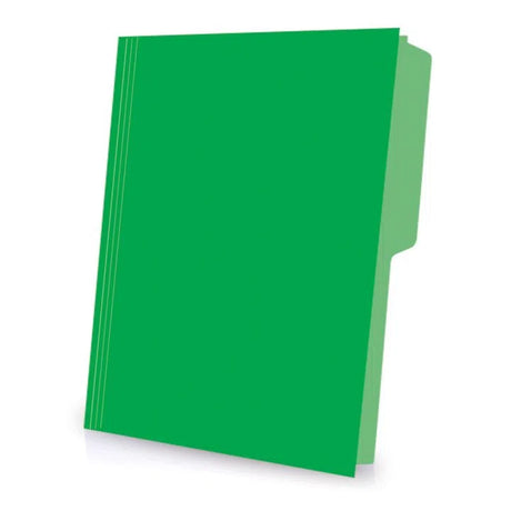 Folder Mapasa Deluxe Carta 24X30 Color Verde C/5 Pzas - Py1063 FullOffice.com