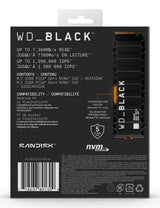 Western Digital WDS100T2XHE 2 TB M.2 PCI Express 4.0 NVMe TLC 3D NAND, 7300 MB/s