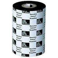 Zebra 5555 Wax/Resin Cinta Adhesiva 450 m 6 pieza(s) Negro Cera