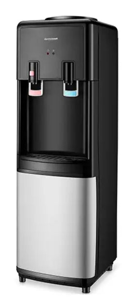 Hypermark HM046W dispensador de agua Negro, Plata 10 L