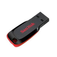 SanDisk Cruzer Blade unidad flash USB 64 GB USB tipo A 2.0 Negro, Rojo