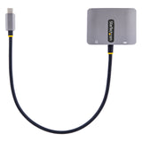 StarTech.com Adaptador de Vídeo USB C, Adaptador Multipuertos USB Tipo C a HDMI VGA con Salida de Audio de 3,5mm, HDR 4K a 60Hz, PD 3.0 de 100W, Compatible con Thunderbolt 3/4 adaptadores gráficos usb USB Tipo C Macho Derecho Si