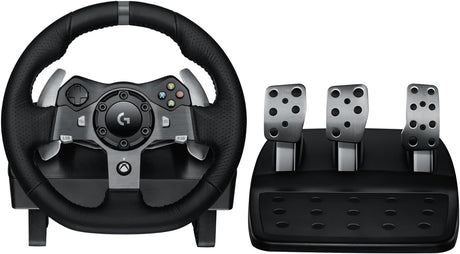 Kit de Volante y Pedales Logitech Carreras G920 para Xbox One y PC - 941-000122 FullOffice.com