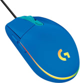 Mouse Lightsync Gaming Logitech G203 8000 DPI, 6 Botones, Azul - 910-005852 FullOffice.com 