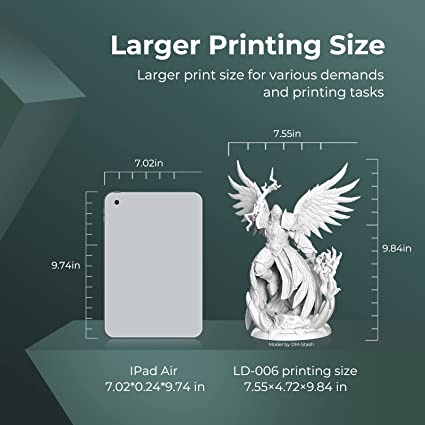 Impresora 3D Creality Halot-Sky Resina 192X120X200Mm FullOffice.com