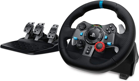 Volante de Carreras y Pedales Logitech Driving Force G29, para PS3 y PS4, Negro - 941-000111