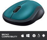 Mouse Inalámbrico Logitech M185 1000 DPI Plug & Play Azul - 910-003636 FullOffice.com