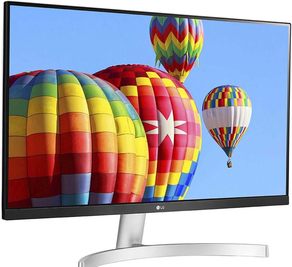 Monitor LED LG 27", Full HD, Resolución 1920 X 1080, Panel IPS, FreeSync, HDMI, Blanco - 27MK600M-W