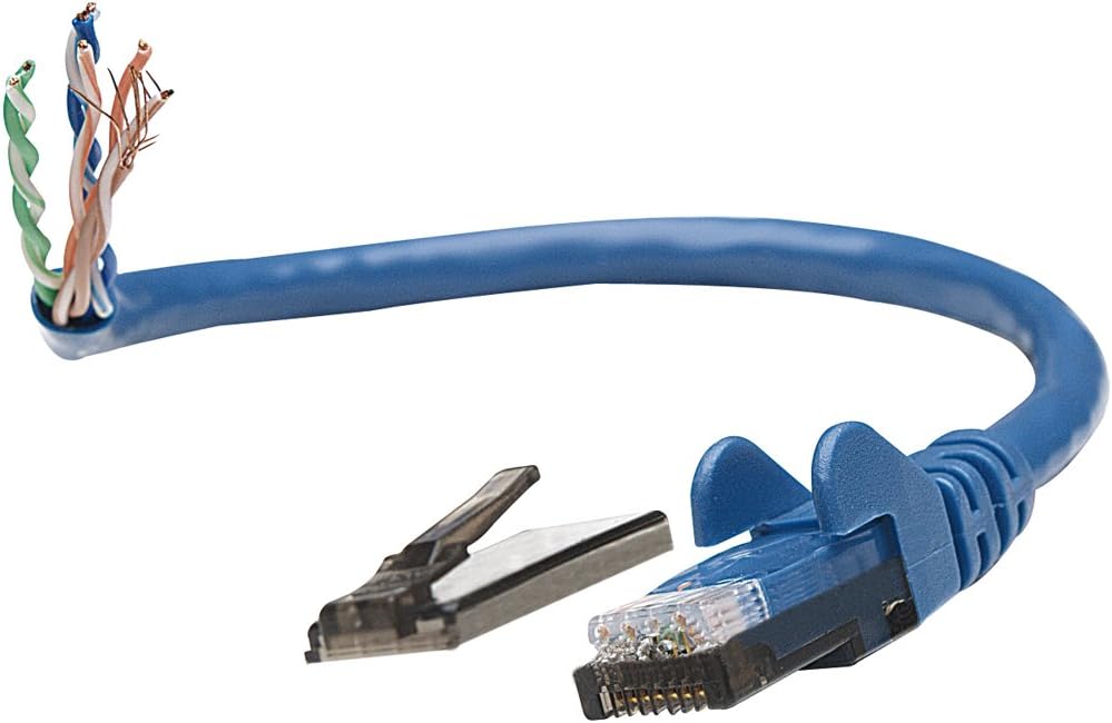 Cable de Red Patch Cat 6  0.5M (1.5F) Utp Azul - Intellinet FullOffice.com