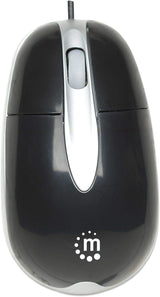 Mouse Man Optico Caja Usb Negro/Plata FullOffice.com