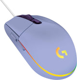 Mouse Lightsync Gaming Logitech G203 8000 DPI, 6 Botones, Lila - 910-005852 FullOffice.com 