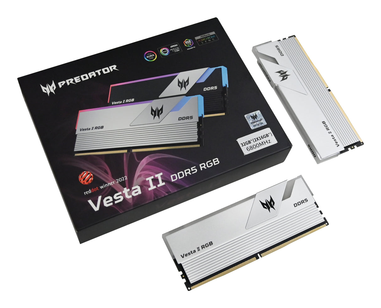 Predator Predator VESTA2-32GB-6000-1R8-V6 Memoria RAM Si 30 32 GB 2 x 16 GB