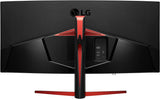 Monitor Gamer LG 34", Resolución 2560 X 1080, Panel IPS, LED, Full HD, Ultra Wide, G-Sync, Adaptive-Sync (FreeSync), 144Hz, HDMI, Negro/Rojo - 34GL750-B