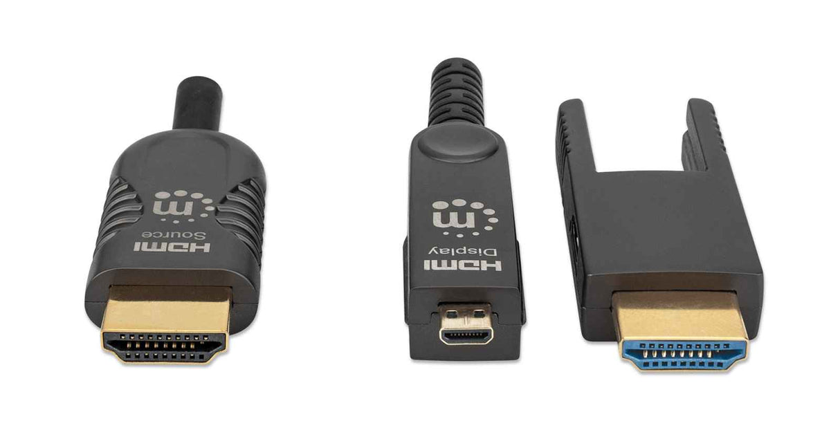 Manhattan 355193 Cable 30 m HDMI tipo A (Estándar) HDMI tipo D (Micro) Macho
